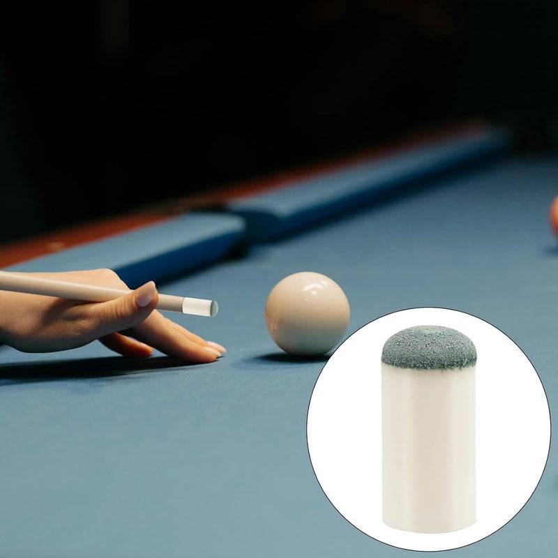 XIHIRCD 40pcs Slip On Pool Cue Tips, 4 Sizes Pool Stick Tips No Glue or Tool Required Billiard Cue Tips Replacement 9mm, 10mm, 12mm, 13mm Billiard Stick Tips for Snooker and Pool Cues - Image 3